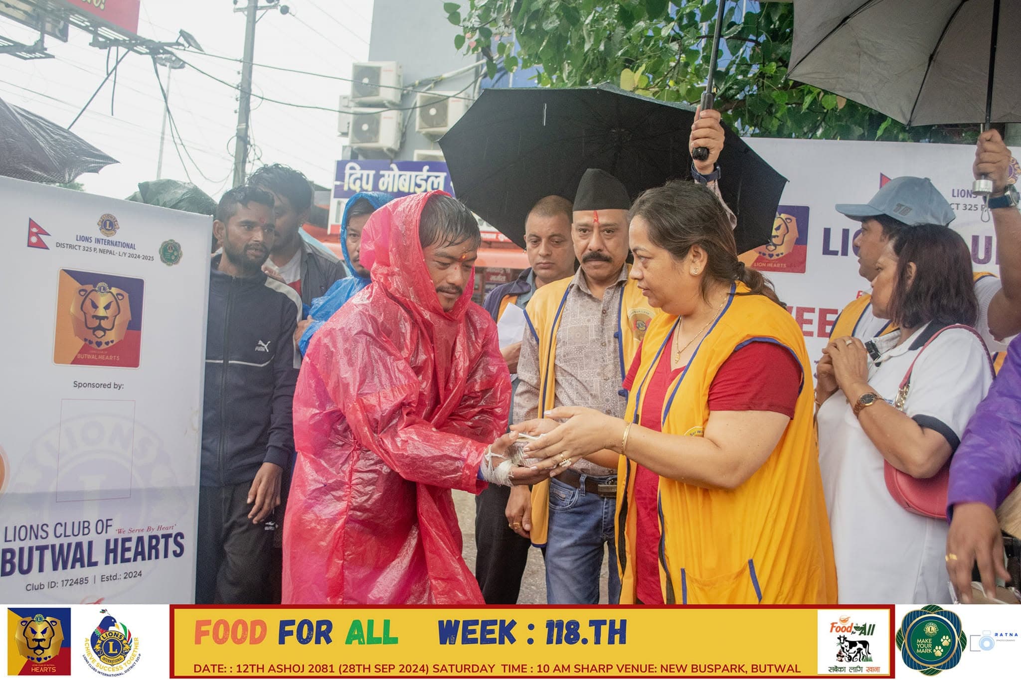Rainy Day and Food for All