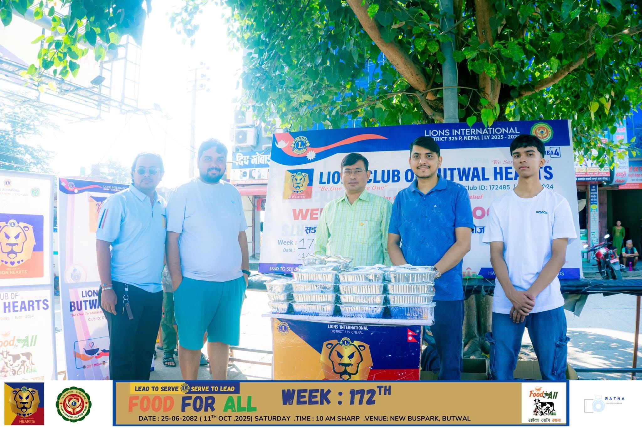 172nd Week of Food for All