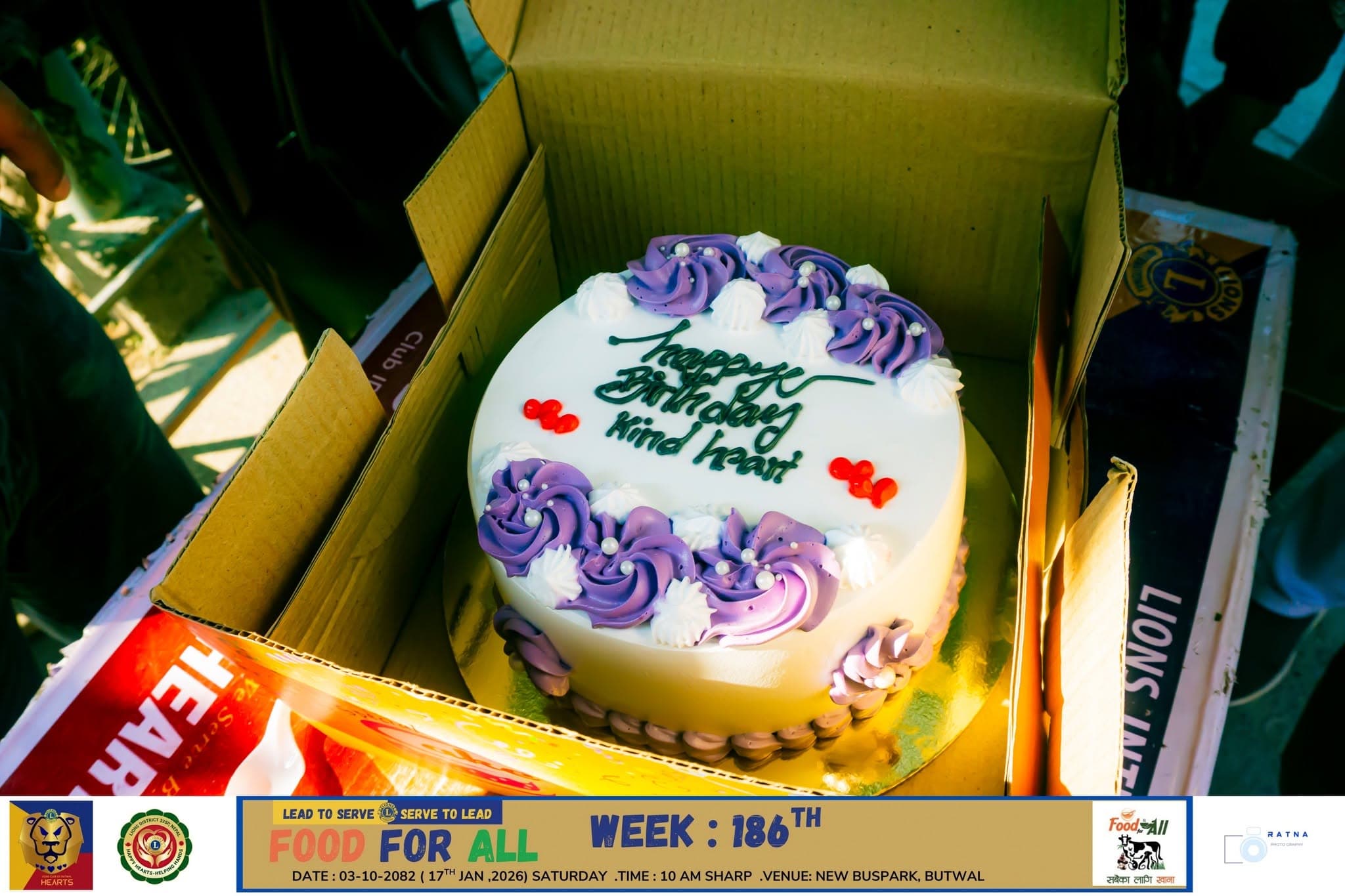 Birthday Celebration of a Sponsor