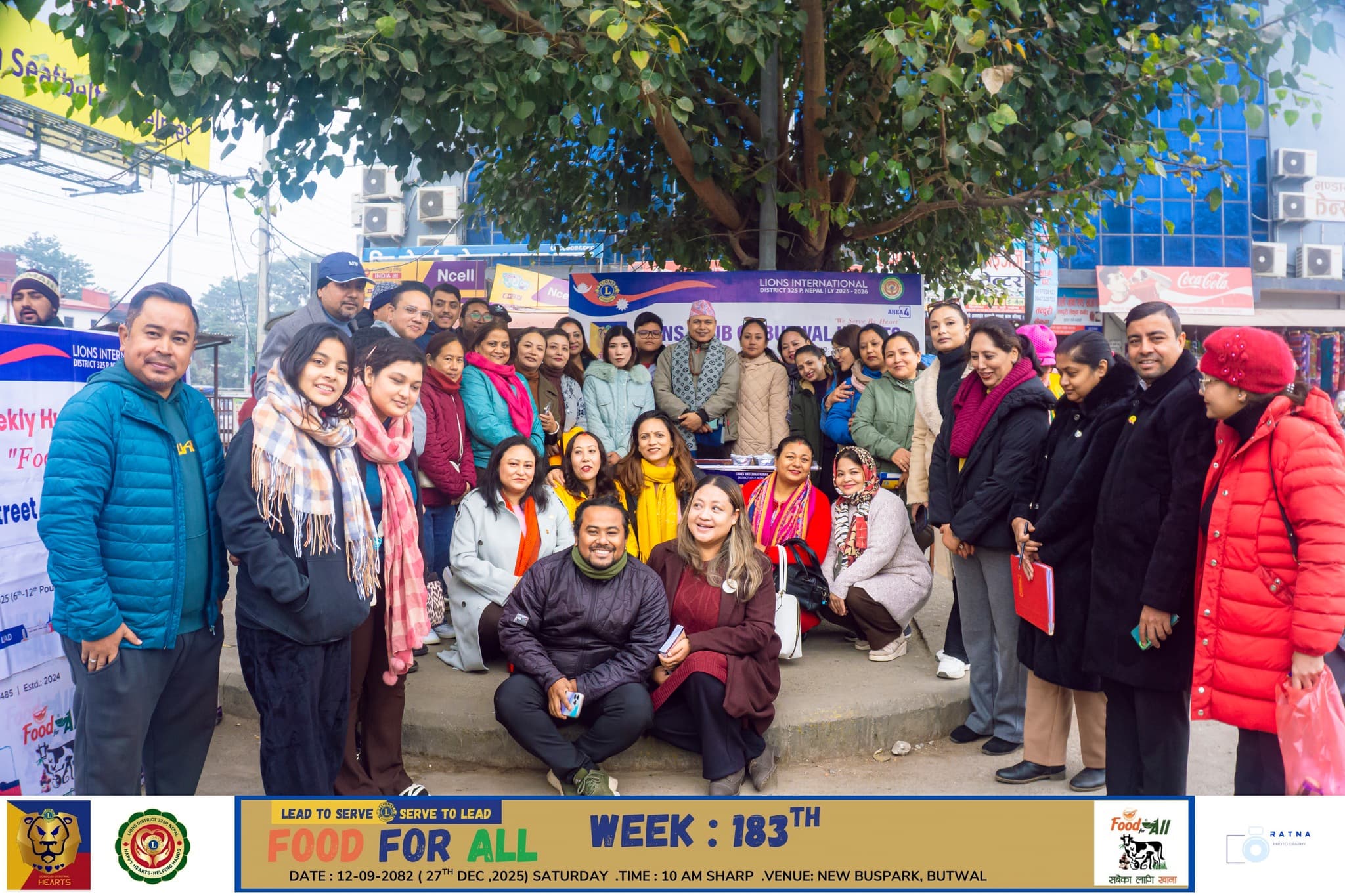 LCB Sayapatri and LCB Hearts with DG Team