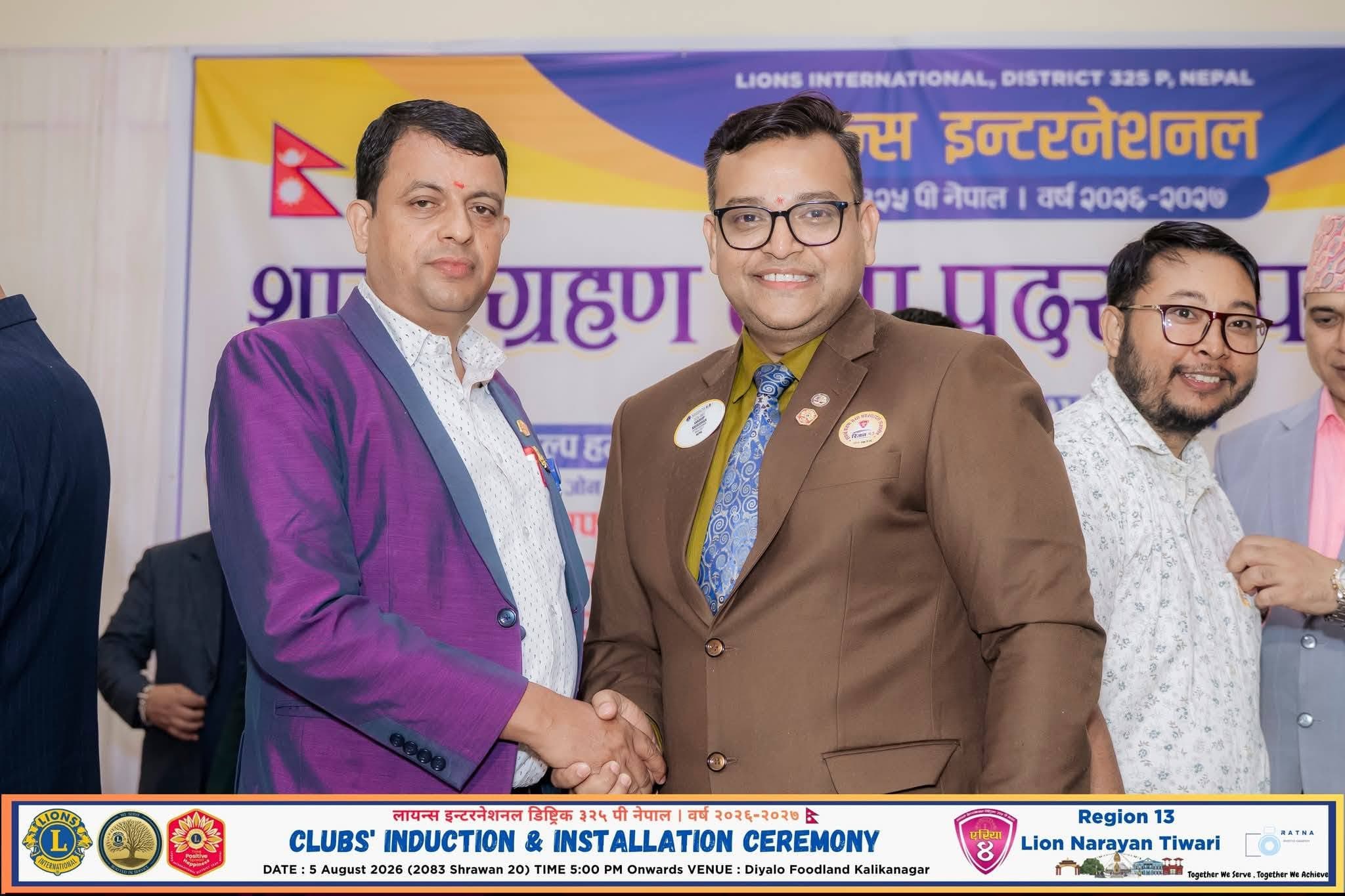 President with DG